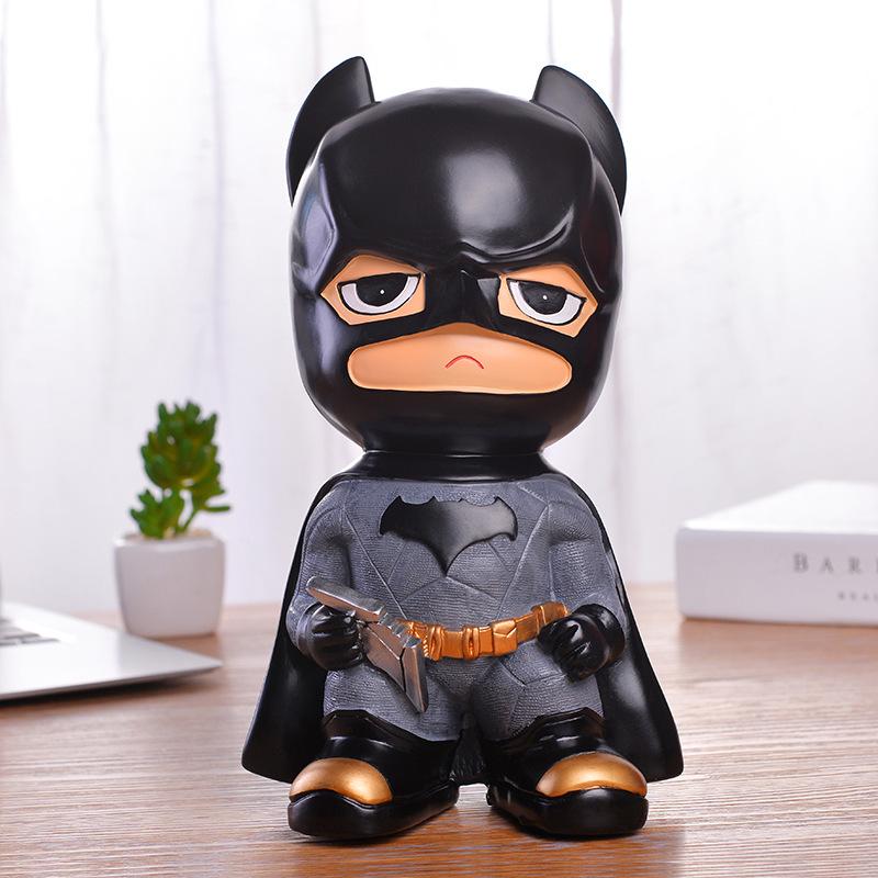 Супергерой-копилка, безопасная копилка для монет, бутылка-копилка для бумажных денег, банк для детей