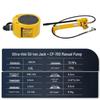 Split Ultra-Thin Hydraulic Cylinder: 5T, 10T, 20T, 30T, 50T, 100T - Extended and Short Types