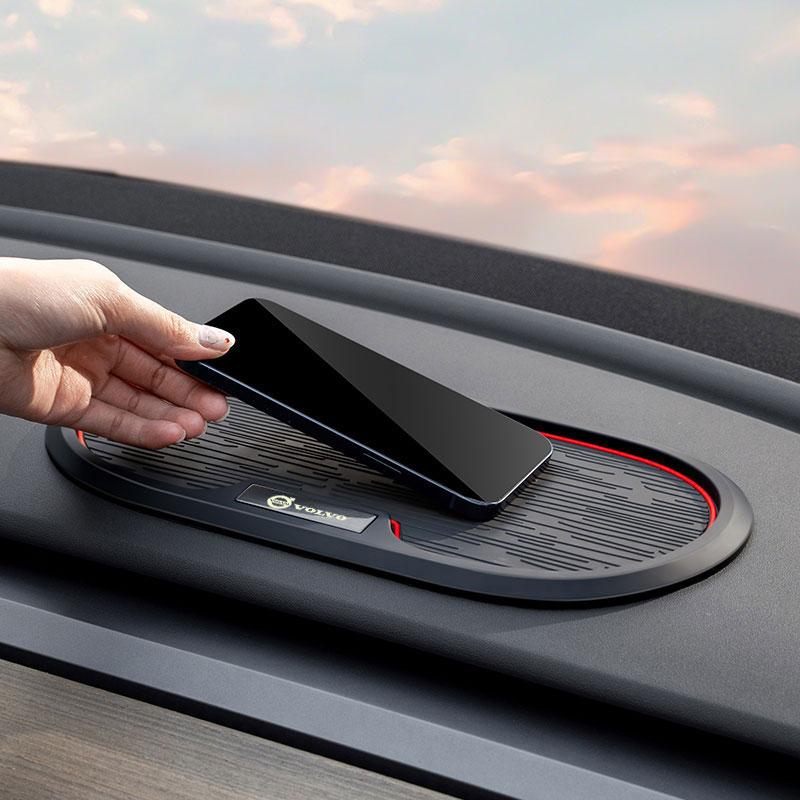 Auto Mat Silicone Dashboard Phone Anti-Slip Pads for Volvo xc60 s60 v40 v50 v60 s80 s40 c30 awd c70 s40 s80 t6 v70 Accessories