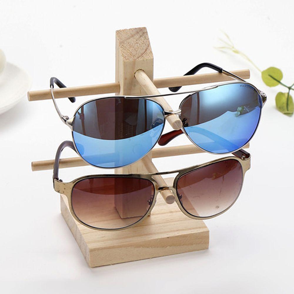 Saving Shelf Multi Layers Wood Exhibition Frame Eyeglasses Display Stands Glasses Shelf Holder Sunglasses Storage Rack