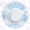 7-дюймовая пластинка LESLIE HINES Confusion NONE Freedom Sounds Ямайка Регги Ска Даб Б/у