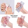 UV 3D Nail Sticker Full Color Trace-less Gel Material Beautiful Lightweight Nail Patch for All-Day Comfort