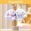 Soft And Huggable Plush Rabbit Toy Beautiful Gift For Girls Perfect For Keychains