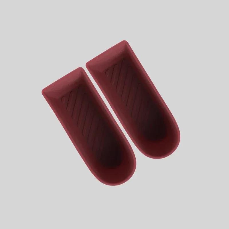 2pcs Silicone Car Door Window Lifter Storage Box Accessories Trim for Mini Cooper F66 2024 2025 Interior Decoration