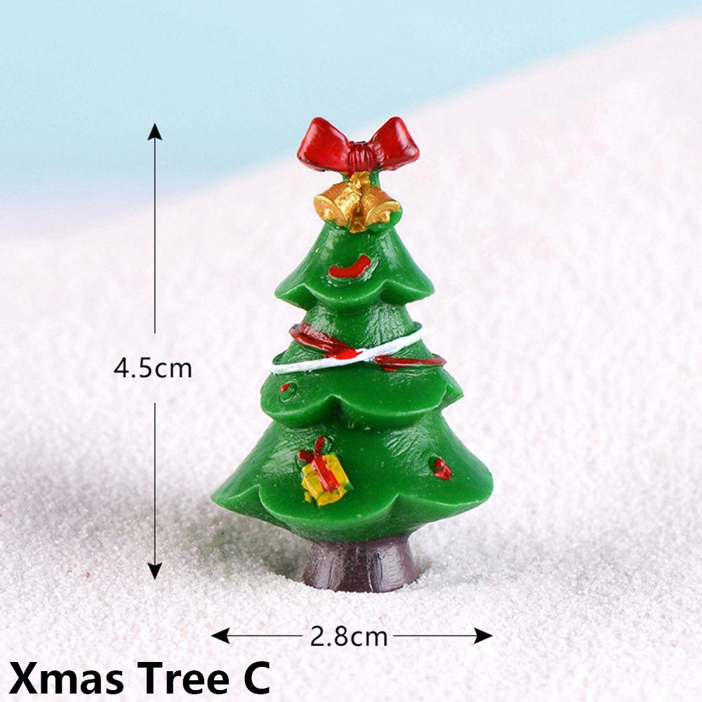Пейзажный бонсай, украшение, рождественские украшения, фигурки для рождественской елки, домашний декор, миниатюрное растение