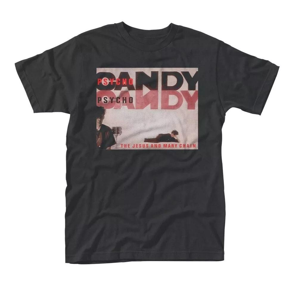 Унисекс Черная Футболка The Jesus And Mary Chain Футболка Иисуса