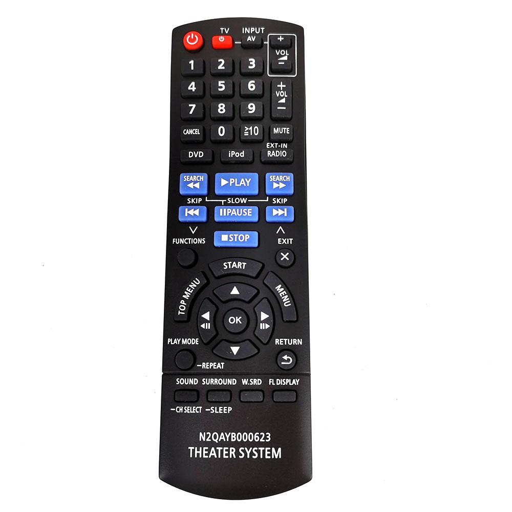 Новый Сменный N2QAYB000623 Для Системы Домашнего Кинотеатра Panasonic Пульт Дистанционного Управления SA-XH150 SC-PT470 SC-PT475 Fernbedienung