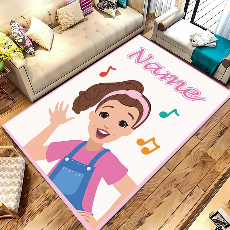 Custom personalization Ms. Rachel Area Rug - Perfect For Kitchen, Bathroom,Laundry Room Decor Large Size Available,Gift All Seasons