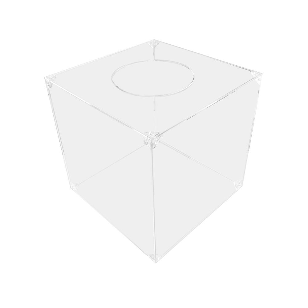 Transparent Acrylic Lucky Draw Box Clear Acrylic Voting Box Gift Card Box Acrylic Display Box