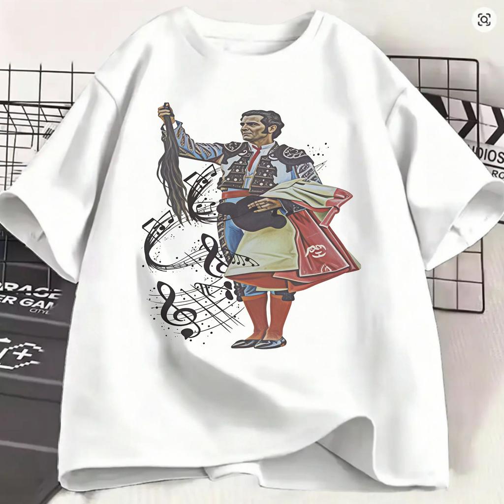 Morante De La Puebla Unisexs T Shirt Matador Vintage Tees Short Sleeve Round Neck Tshirt Cotton 4xl 5xl 6xl Clothing