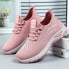 Jinshiyuanshu Shoes women's casual shoes processing custom women's shoes versatile middle-aged and elderly mother shoes flying woven breathable single