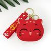 Doll Silicone Cat Coin Bag Kawaii Earphone Bag Sweet Coin Purse Keychain  Kids