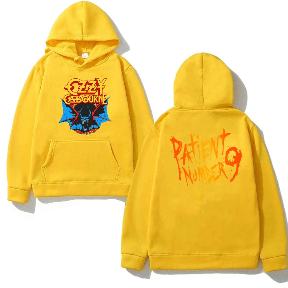 Худи Ozzy Osbourne 2025 Модные толстовки Харадзюку Эстетичное худи Классическая одежда унисекс Винтажные мягкие панк толстовки с капюшоном