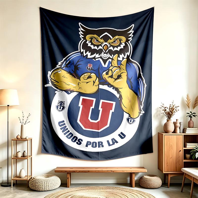 Club Universidad de Chile (1) Tapestry Suitable For Decorating Homes Dorms And Bedrooms Soft To The Touch And A Perfect Gift For Friends And Family