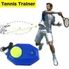 Self-study Tennis Training Tool Tennis Training Kit with Elastic Rope Ball Trainer Base Sport Exercise for Kids Adults Beginners