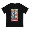 Men Faces T Shirt Disney Donald Duck Cartoon Pure Cotton Clothing Cool Short Sleeve Crew Neck Tees Birthday Present T-Shirts