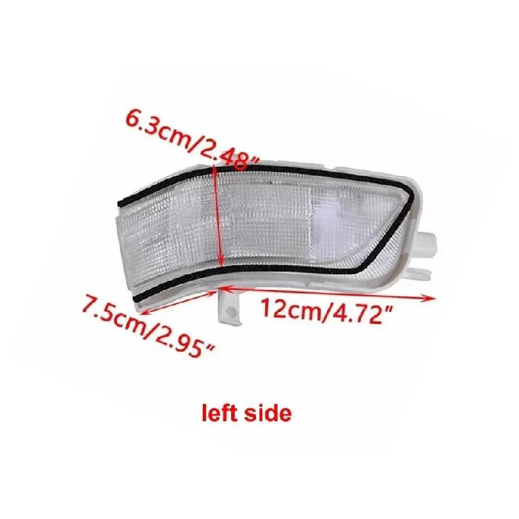 For Honda CRV CR-V 2007-2011 Car Accessories Rearview Side Mirror Turn Signal Light Outer Wing Mirrors Lamp Shell
