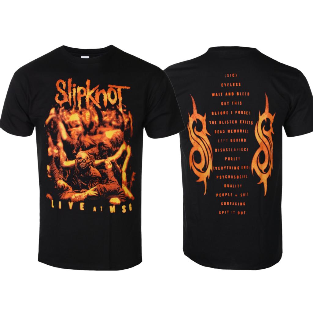 Slipknot Logo Hibuild Art Pattern Metal Band Tshirt Casual Trendy Style Cotton Tshirt Suitable For Both Unisex And Unisex