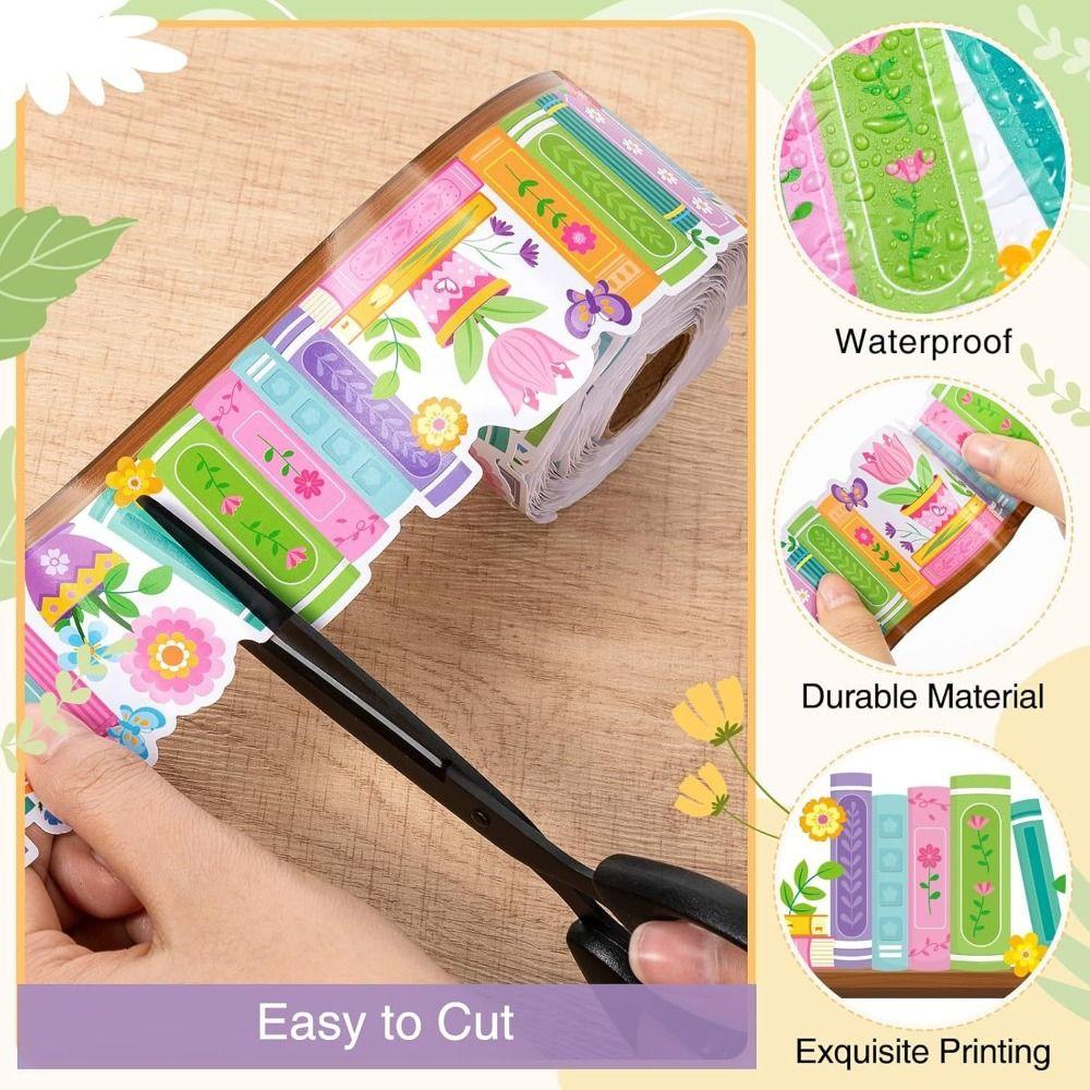 Self Adhesive Blackboard Border Sticker 10m/roll Wall Border Sticker Library Decor