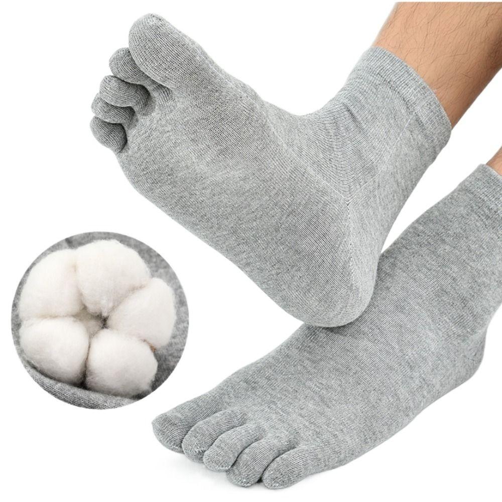 Носки без показа, защитные носки до щиколотки, носки до щиколотки, мужские носки с разделенным носком, носки с пятью пальцами