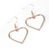 Geometric Heart-shaped Sweet Earrings Fashion Women's Earrings Square Earrings Stud The Best Portal