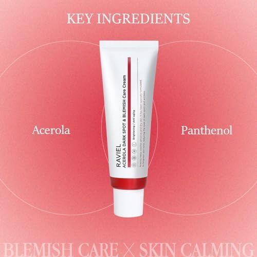 RAVIEL 3-Day Dark Spot & Blemish Care Tone-Up Niacin Acerola Cream 50ml / 80ml