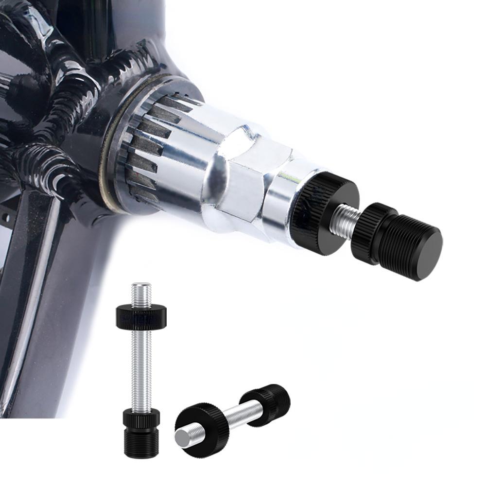 Bike Bicycle Square & Spline Axis BB Bottom Bracket Anti Drop Auxiliary Removal Disassembly Repair Tool Fixing Rod