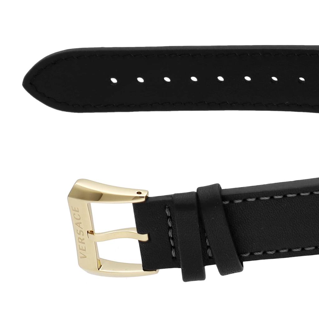 Часы GRECA TIME Синий циферблат Нержавеющая сталь Сапфировое стекло Кварцевые 41MM Швейцарские часы VE3K00222 [Versace] Мужские [Товар]