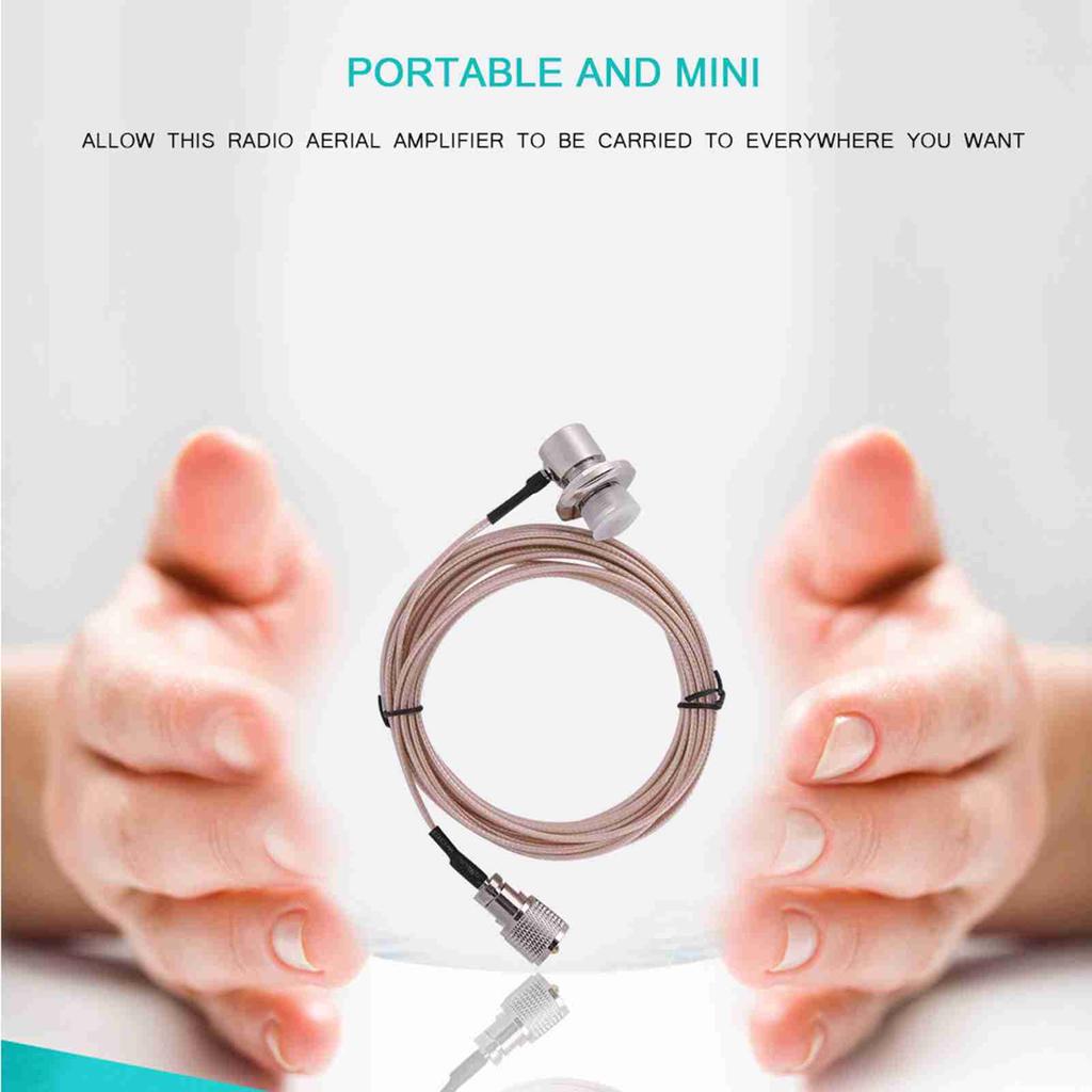 5m RG-316 PL-259 Male To Female Coaxial Extension Cord Cable Connector Antenna for WalkieTalkie