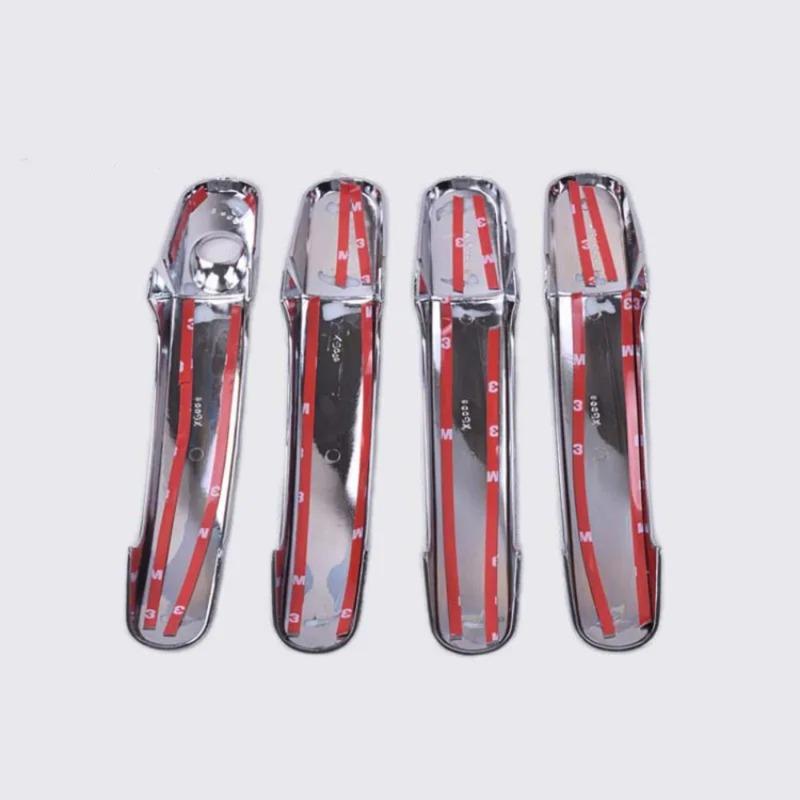 Door Handle Cover Trim For Ford Focus Mk3 Kuga 2012-2018 ABS Chrome Glossy Black Sticker Car Styling Accessories