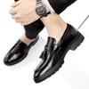 Осенняя мужская обувь, модные кожаные мужские туфли, роскошные мужские деловые туфли с кисточками, классические мужские туфли для джентльмена
