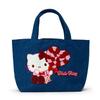 Sanrio Sagara Embroidered Denim Tote Bag Hello Kitty Japan NEW Sanrio Characters