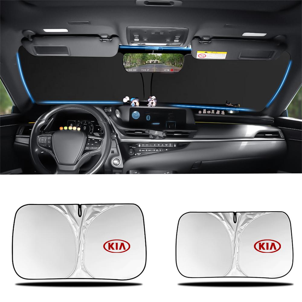 Автомобильный солнцезащитный козырек на лобовое стекло для KIA KN Rio Ceed Sportage Cerato Soul Sorento Picanto Optima K4 K5 wszj80