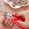 1PCS Household Stainless Steel Melon Seed Peeler Peanut Sheller Sheller Eating Melon Seeds and Eating Watermelon Seeds Pine Nut Pliers Kitchen Tools