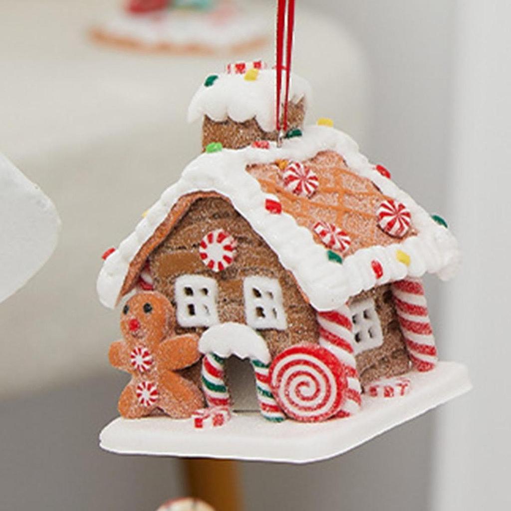 Рождественские украшения, светящийся домик, рождественский подарок, мягкая глина, сказочный домик, атмосфера, украшение для окна, праздник