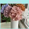 Wedding Silk Hydrangea Bouquet Artificial Flower For Party Home Ornament Hotel