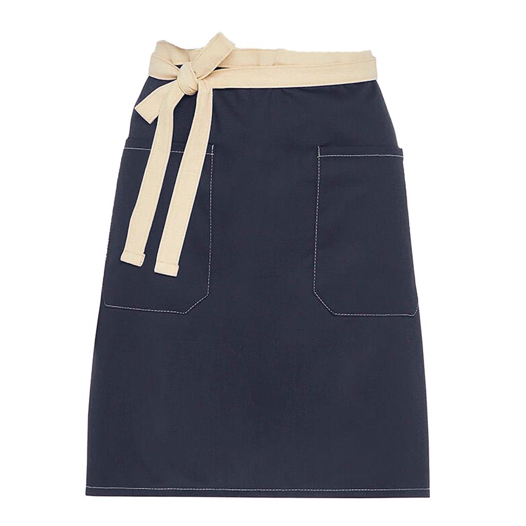 SG Accessories Bistro Santorini Contrast Pocket Short Apron