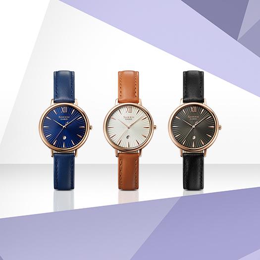 Casio Мужские аналоговые кварцевые часы из нержавеющей стали SHE-4534PGL-1A, водостойкость 50 м