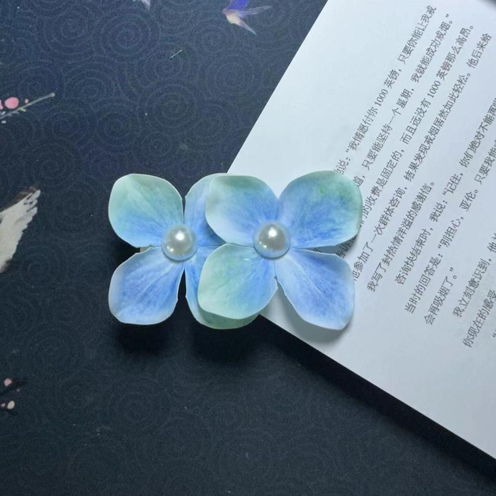 Orchid Flower Flower Hair Clip Pearl Bohemia Headwears New Orchid Hairpin  Girl