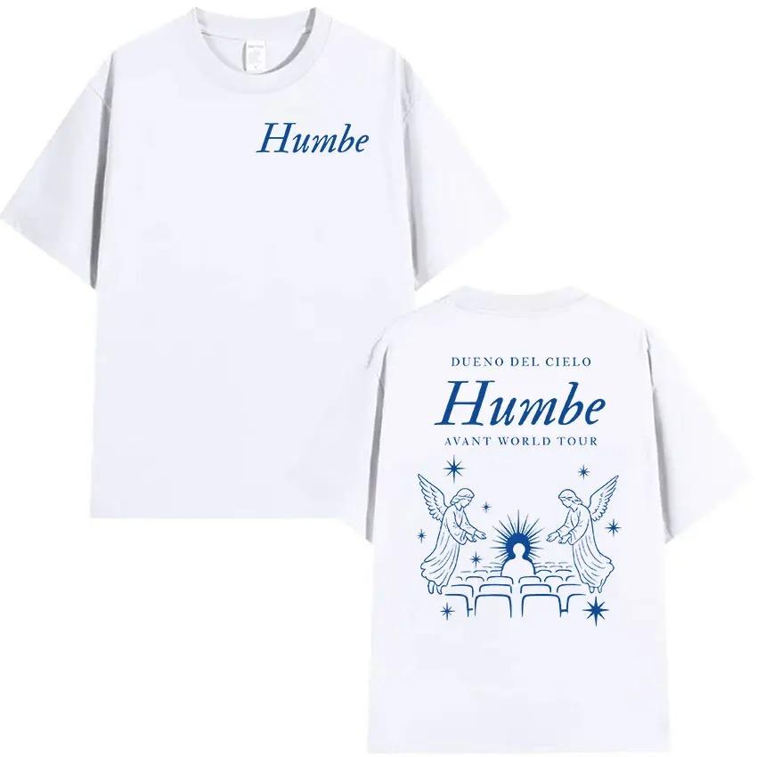Humbe Dueno Del Cielo 2026 Tour Graphic TShirt Unisex Fashion Short Sleeve TShirt 100 Cotton Streetwear Tshirts