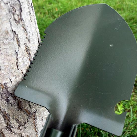 Складная лопата многофункциональная военная лопата с сумкой для хранения тактическая лопата для выживания на открытом воздухе для походов кемпинга сада использования