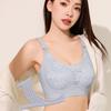Type A Latex Cotton Padding Soft Support Nursing Bra Top Clasp Push-up Wire-free Thin Maternity Underwear for Breastfeeding Mothers