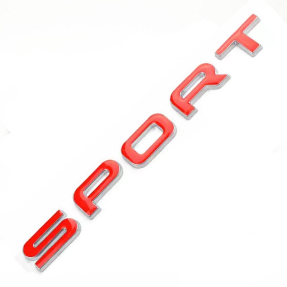 3D Новые SPORT HSE Буквы Ботинки Значки Эмблема для R/ange-R/over L/and-R/over D-iscovery D-Defender Наклейки на задний багажник автомобиля