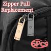 6 шт. Универсальный язычок для молнии Металлические язычки для молнии Прочные ползунки для молнии Багаж