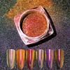 0.5g Peacock Chameleon Glitter Powder Holo Mirror Nail Art Chrome Pigment Holographic Dust Manicure