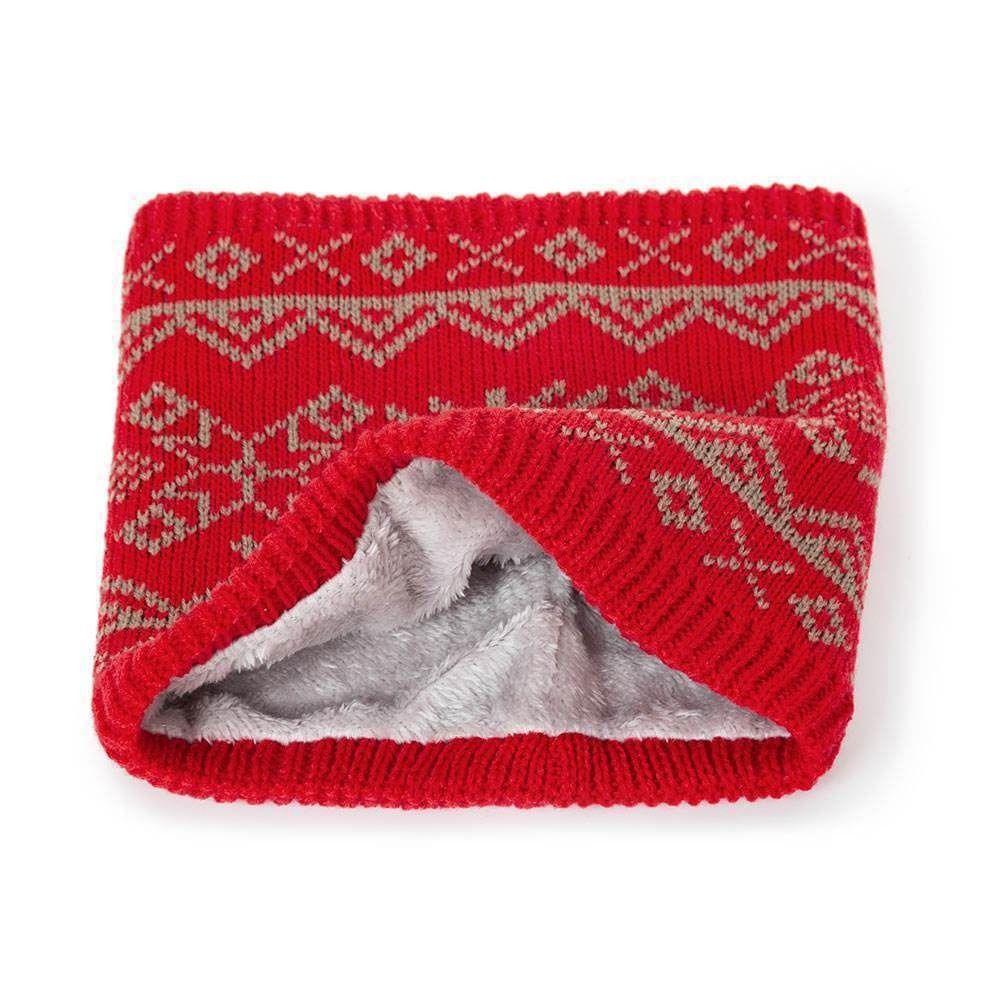 Plush Neck Warmer Thickened Lining Sport Scarf Fashion Pullover Cap