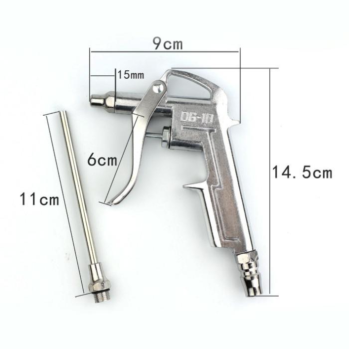 High Pressure Heavy Duty Aluminum Air Compressor Cleaning Duster Spray Tool Set Pistola Pneumatic Parts Pneumatic Blow air Gun