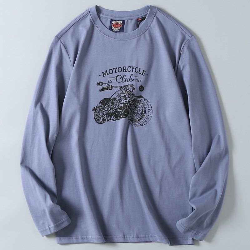 Fashion Foreign Trade Factory Leftover Stock Men's Casual Long-Sleeved Motorcycle
