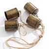 Christmas Bells for Decoration Vintage Cow Bell Ornaments Hangable Wind Chime Decorations for Homeowners Party Planners Craft