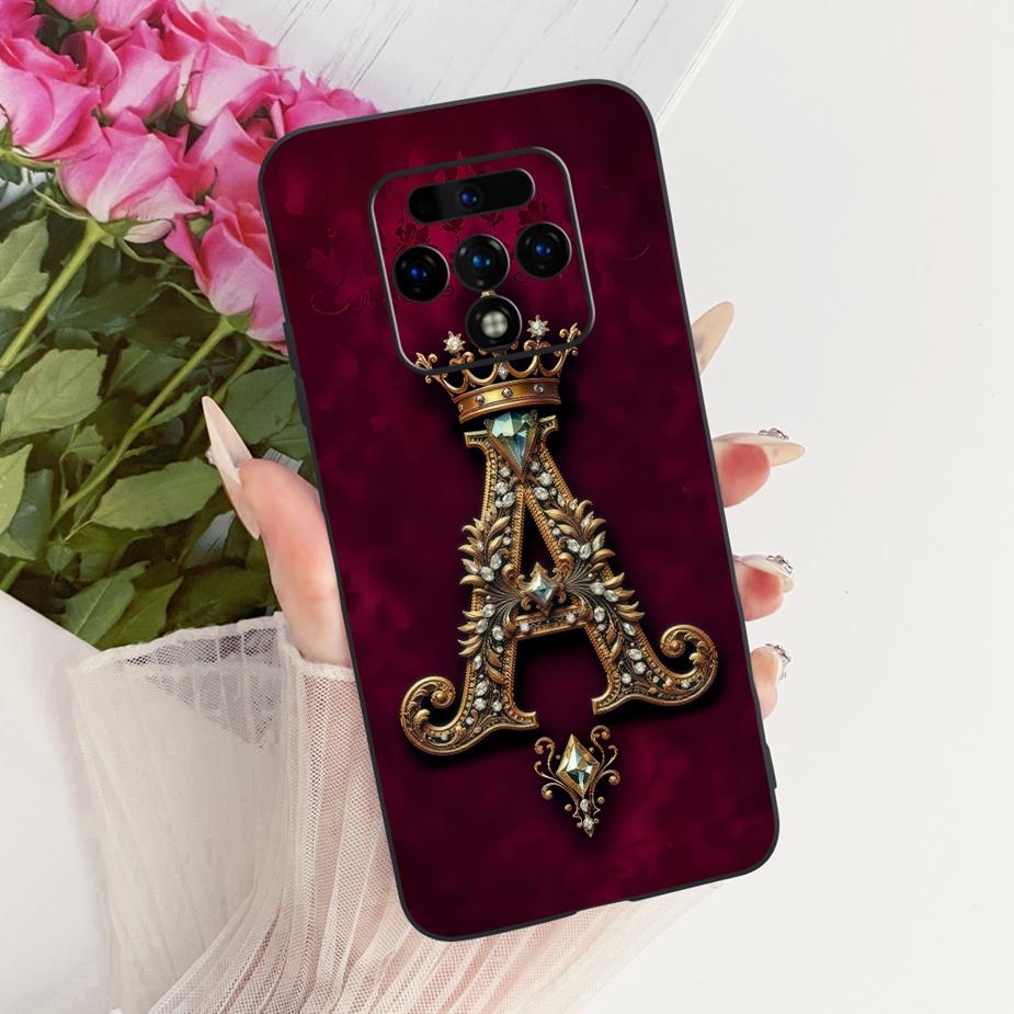Чехол для Tecno Camon 16 Premier CE9 CD6j Роскошный чехол с буквами-коронами Мягкий ТПУ чехол для телефона Tecno Camon 16 Pro Camon16 CE7